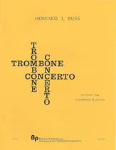 TROMBONE CONCERTO SOLO WITH PIANO cover